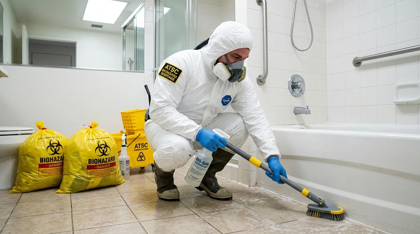 Decontamination equipment deployed for Blood Cleanup in Orem